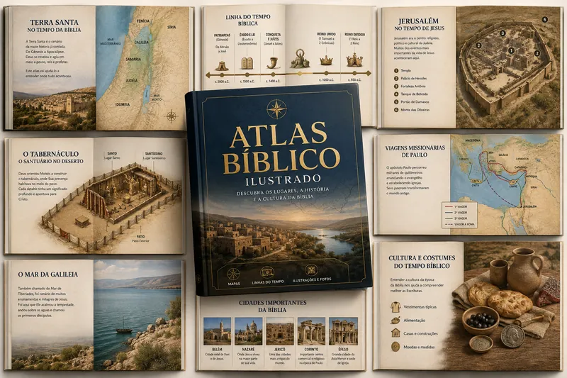 Mockup do bônus Atlas Bíblico Ilustrado